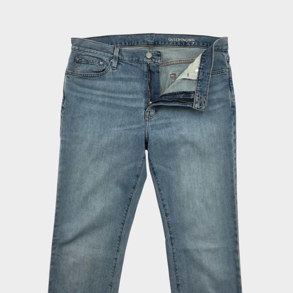 Outerknown SEA Jeans Ambassador Slim Fit Mens‎ 36x34 Organic Cotton Blue Denim